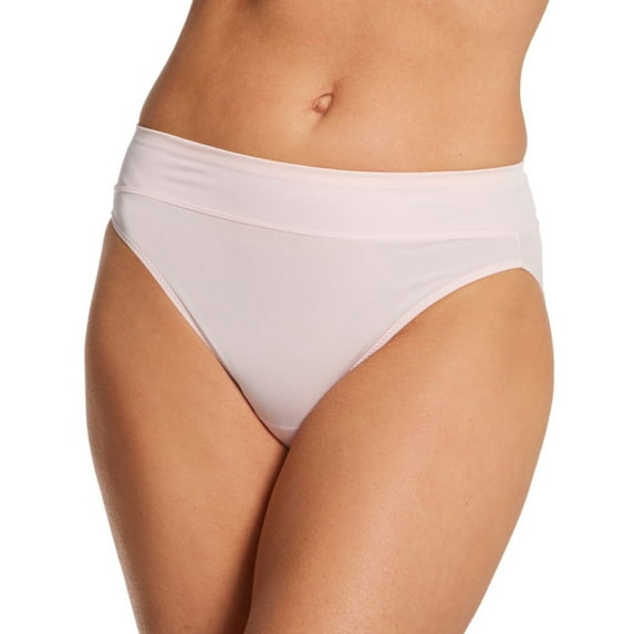 Women's Warner's 5138J No Pinching. No Problems. Tailored Hi-Cut Panty (Pale Pink 3X)