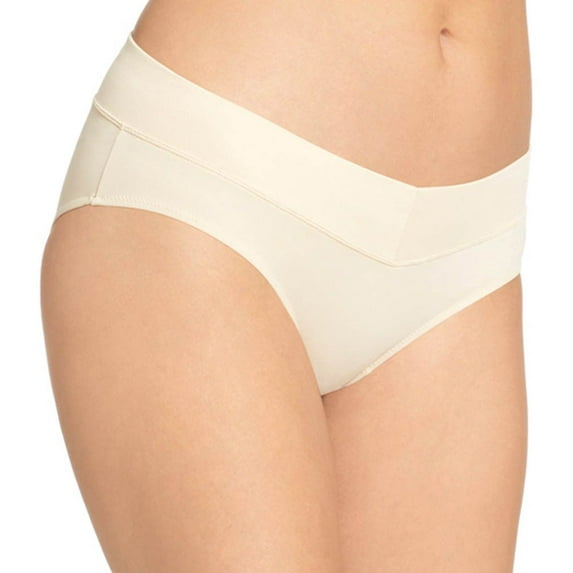 Women's Warner's 5638 No Pinching No Problems Micro V Hipster Panty (Sand 3X)