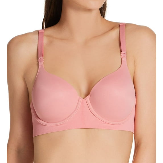Women's Warner's RA2041A Elements of Bliss Contour Underwire Bra (Brandied Apricot 38DD)