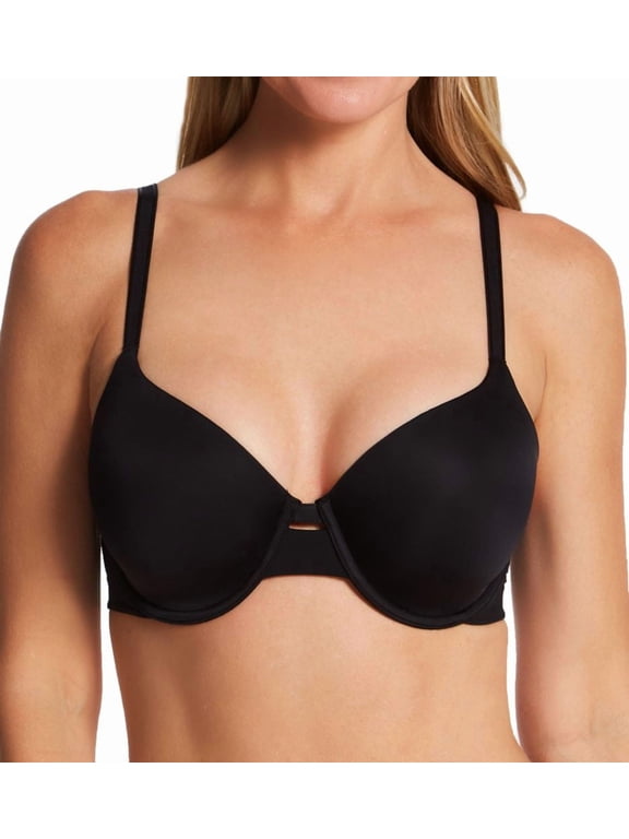 Women's Warner's RA2141A Underwire Lightly Lined Convertible Bra (Black 42D)