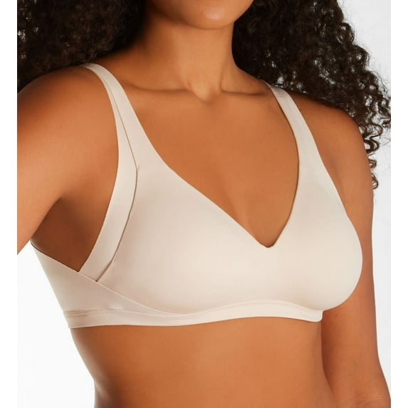 Women's Warner's RA2231A No Side Effects Wirefree Contour Bra (Butterscotch L)