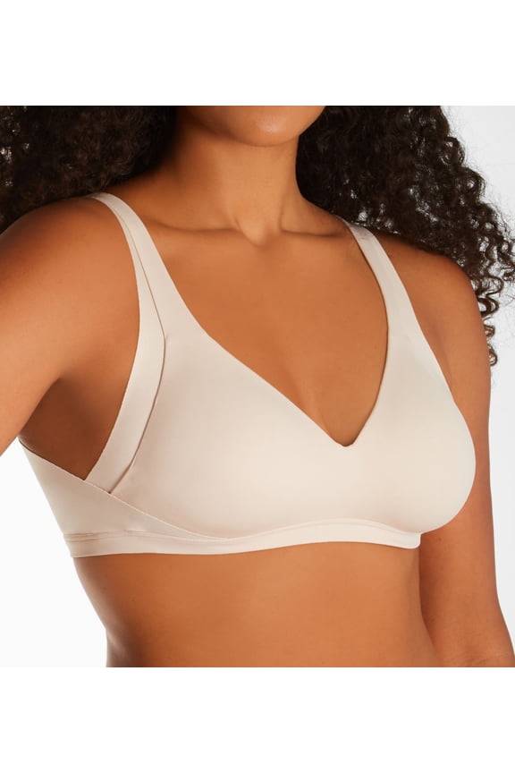 Women's Warner's RA2231A No Side Effects Wirefree Contour Bra (Butterscotch XL)