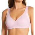 thumbnail image 1 of Women's Warner's RA2231A No Side Effects Wirefree Contour Bra (Fragrant Lilac Animal L), 1 of 2