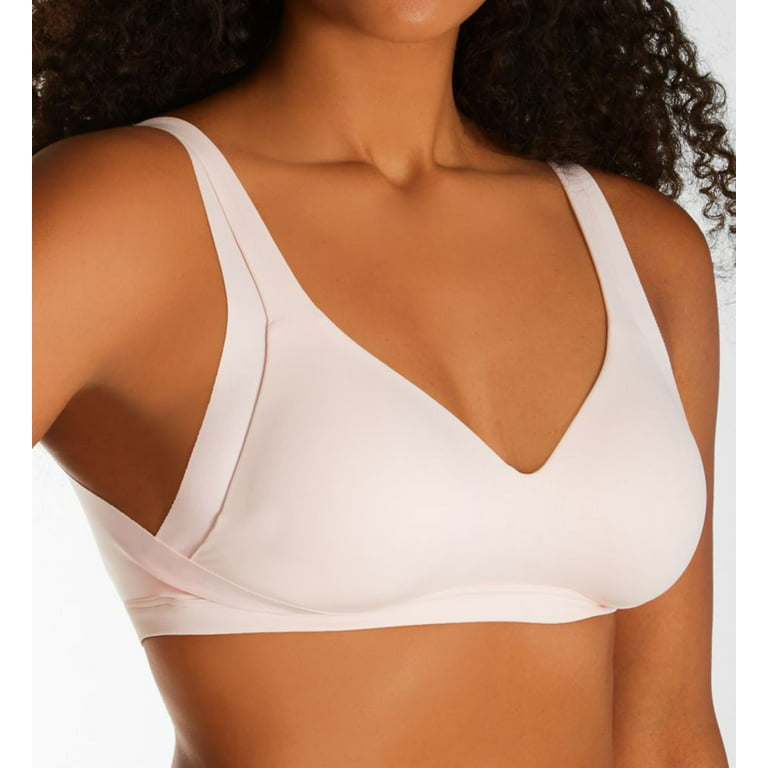 Women's Warner's RA2231A No Side Effects Wirefree Contour Bra (Rosewater 2X)
