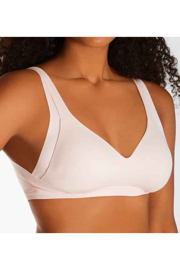 Warner's Womens No Side Effects Wire-Free Back Smoothing T-Shirt Bra Style-RA2231A