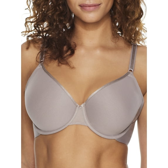 Women's Warner's RA3081A No Side Effects Underwire Lightweight Contour Bra (Mink 34C)