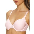 thumbnail image 1 of Women's Warner's RA3471A No Side Effects Underwire Contour Bra w/ Mesh Wing (Rosewater 36D), 1 of 2