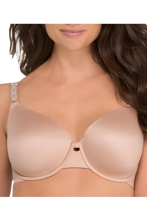 Women's Warner's RB1691A Cloud 9 Underwire Contour Bra (Toasted Almond 34D)