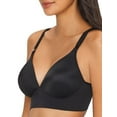 thumbnail image 1 of Women's Warner's RM3741A Elements of Bliss Wire-Free Contour Wide Band Bra (Rich Black 40B), 1 of 2