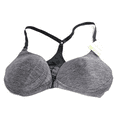 thumbnail image 1 of Warner's Women's Play It Cool Moisture-Wicking Wireless Racerback Bra RM4281A, Dark Gray, 36B, 1 of 2