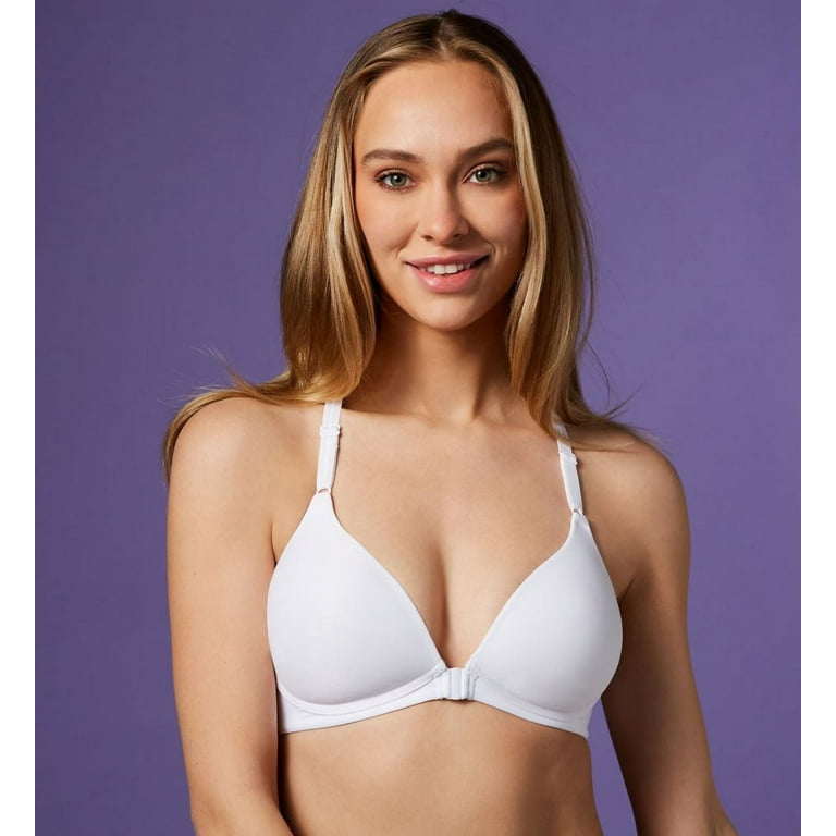 Women's Warner's RM4281A Play it Cool Wire-Free Cooling Racerback Bra  (White 36B) 