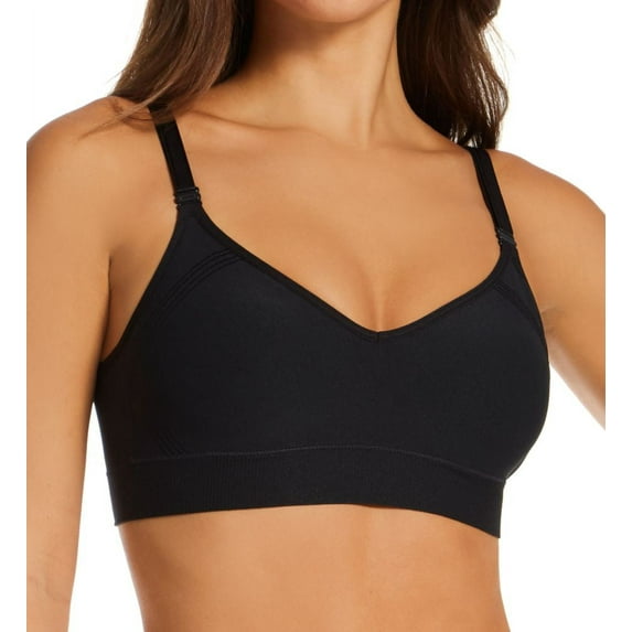 Women's Warner's RN0131A Easy Does It Triangle Seamless Lift Bra (Black 2X)