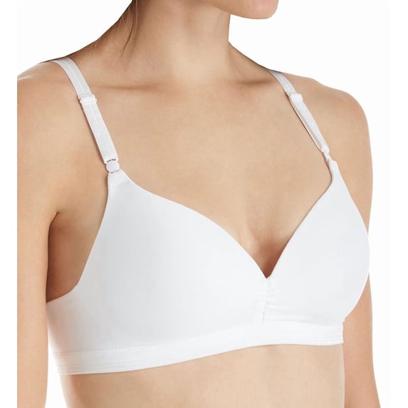 Women's Warner's RN3281A Play it Cool Wirefree Contour Bra with Lift (White 32D)