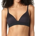 thumbnail image 1 of Women's Warner's RO5691A Cloud 9 Wire Free Triangle Bra (Black 38B), 1 of 2