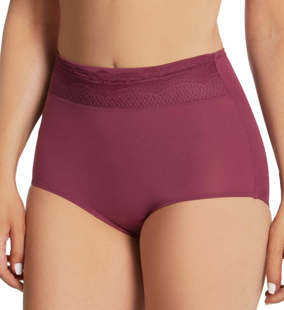 Warner's Women's No Pinching No Problems Lace Hipster Panty, Parlour Rose,  S at  Women's Clothing store