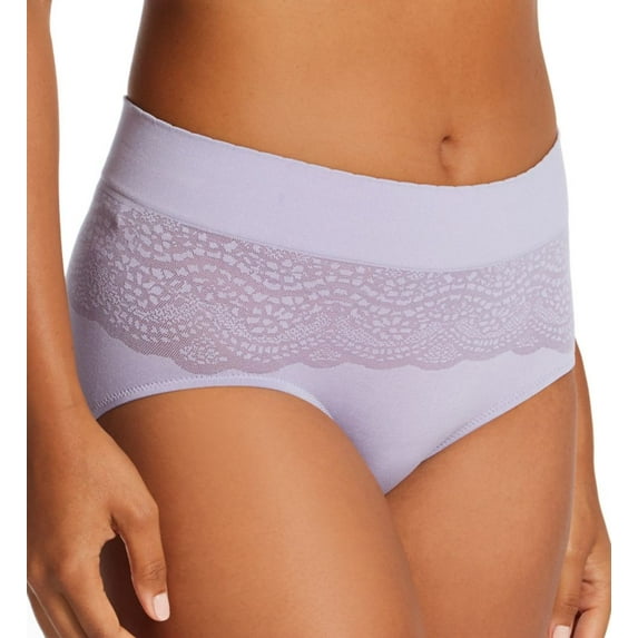 Women's Warner's RU3234P Cloud 9 Seamless Hipster Panty (Lavendar Aura M)