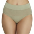 thumbnail image 1 of Women's Warner's RU3234P Cloud 9 Seamless Hipster Panty (Seagrass 2X), 1 of 2