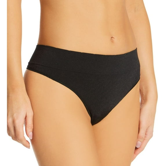 Women's Warner's RX8131P No Pinching No Problems Thong (Black S)