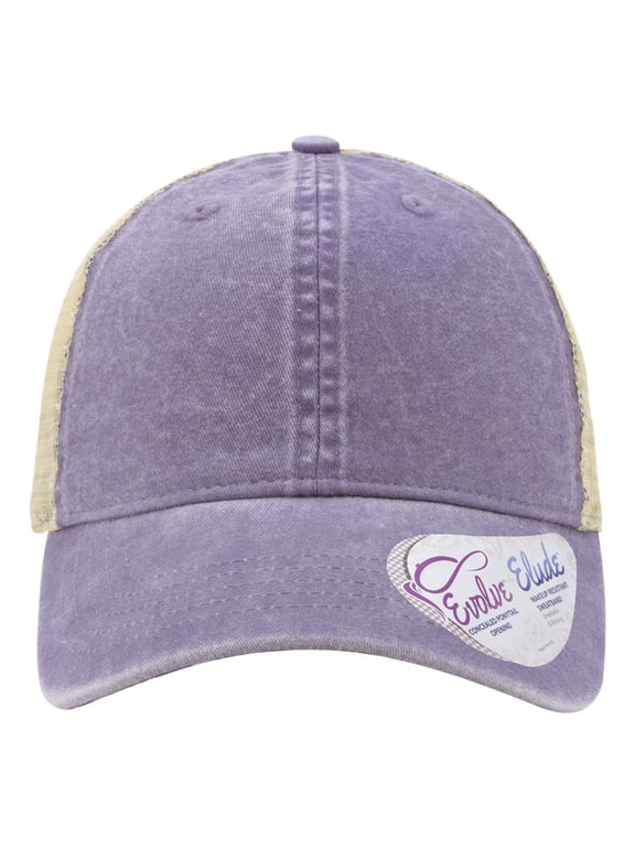 Women's Washed Mesh-Back Cap
