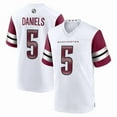 thumbnail image 1 of Women's Washington Daniels 5 White Stitched T-Shirts Sports Player Game Top, XX-Large, 1 of 1