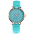 thumbnail image 1 of Women's Watch, Czzoypi Sleek Fashion Quartz Watch with Leather Strap, 39mm Case Diameter Low-Key Dial Practical Gift for Any Occasion, Sky Blue, 1 of 1