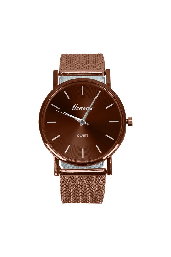 Women's Watch - Elegant Life High-End Quartz Timepiece Featuring Distinct Glass for Women