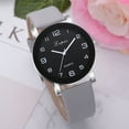 thumbnail image 1 of Leather Quartz Band Women's Watch Watch Wrist Casual Analog Women's Watch Light up Watch plus Size Watches for Larger Wrists Women Men Straps Talking Watch for Seniors Women S Watches Inexpensive, 1 of 3