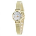 thumbnail image 1 of Women's Watch Women Ladies Stainless Steel Mesh Band Wrist Watch Gold, 1 of 1