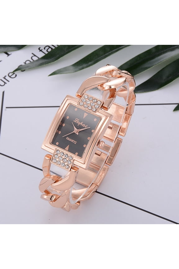 Women's Watches Clearance Waterproof LVPAI Vente chaude De Mode De Luxe Femmes Montres Femmes Bracelet Montre Watch A Women's Watch and Bracelet Set
