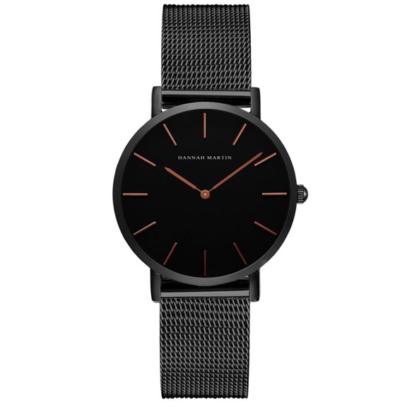 Women's Watches Fashion Analog Quartz Stainless Steel Bracelet Waterproof Wrist Watch with Mesh Band