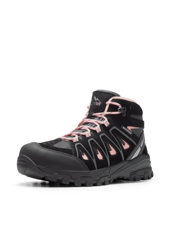 Women's Waterproof Hiking Boots Outdoor Trekking Camping Trail Hiking Boot Wide Width