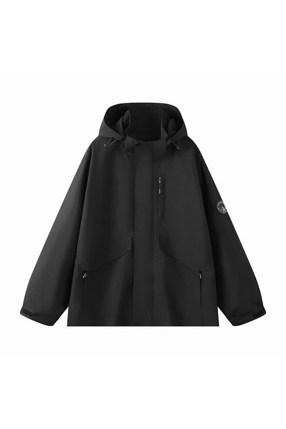 Women's Waterproof Hooded Jacket Multi Pocket Outdoor Activity Coat Windproof Hiking Gear For Adventurers