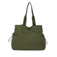 thumbnail image 1 of Women's Waterproof Multi-Pocket Handbag with Adjustable Drawstring, Versatile Design for Travel, Gym, Office, and Outdoor Activities, 1 of 5