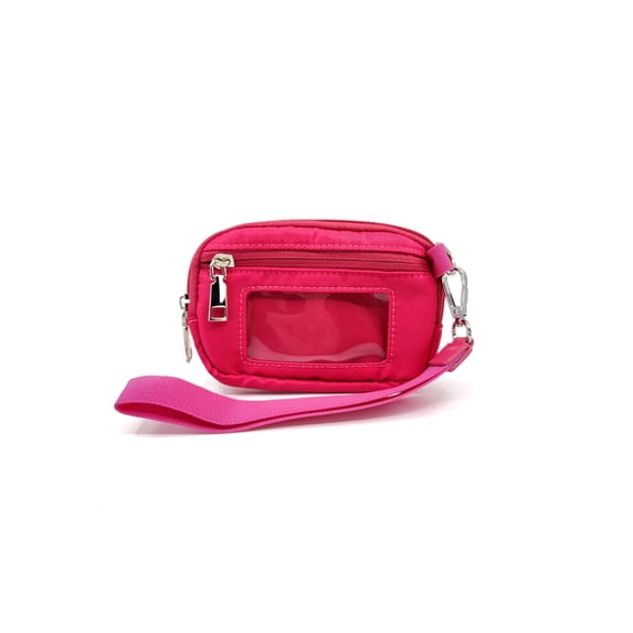 Women's Waterproof Nylon Credit Card Slot Wristlet