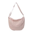 thumbnail image 1 of Women's Waterproof Nylon Crossbody Bag - Large Capacity Tote for Daily Use, Lightweight Casual Shoulder Bag with Detachable Strap, Perfect for Work, , Travel and Shopping Pink, 1 of 6