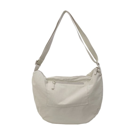 Women's Waterproof Nylon Crossbody Bag Large Capacity Tote Shoulder Bag Daily Use for Commuting Office Work School College Shopping Travel Outdoor Casual Solid Color Handbag Purse