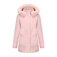 thumbnail image 1 of Women's Waterproof Parka Winter Outerwear Jacket Soft Warm Windbreak Snow Coat Long Down Alternative Puffer, 1 of 6