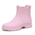 thumbnail image 1 of Women's Waterproof Rain Boots - Ankle Garden Shoes with Anti-Slip Sole & Comfort Insole for Outdoor Work, 1 of 13