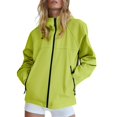 thumbnail image 1 of Women's Waterproof Raincoat with Hood, Loose Fit Lightweight Rain Jacket, Plus Size Long Raincoat, 2025 Trendy Outdoor Rainwear, Hooded Rain Coat, Casual Rain Jacket Yellow XXXXXXL, 1 of 5