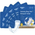 thumbnail image 1 of Women's Waterproof Sanitary Pads for Swimming, Skin-Friendly Prevention for Swimming & Daily Activities, Reusable Adhesive Patches - 6 PCS, 1 of 5
