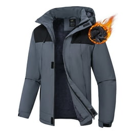 スキー London Fog Down jacket Zip-Front Long Length Puffer Jacket with Zip-Off Fur Trim