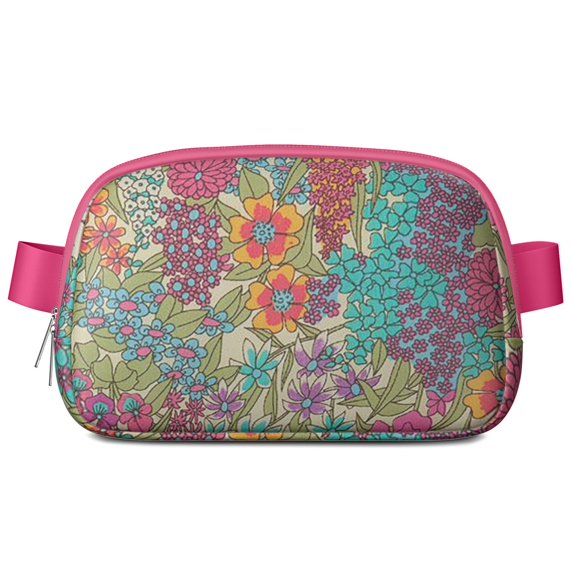 Women's Waterproof Waist Pack Adjustable Fanny Pack for Hiking Swimming Travel Stylish Crossbody Belt Bag for Outdoor Activities