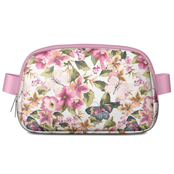 Women's Waterproof Waist Pack Adjustable Fanny Pack for Hiking Swimming Travel Stylish Crossbody Belt Bag for Outdoor Activities