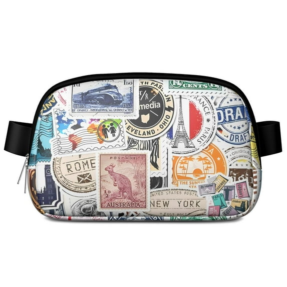 Women's Waterproof Waist Pack Adjustable Fanny Pack for Hiking Swimming Travel Stylish Crossbody Belt Bag for Outdoor Activities