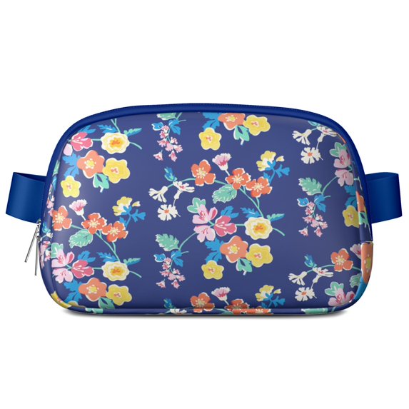 Women's Waterproof Waist Pack Adjustable Fanny Pack for Hiking Swimming Travel Stylish Crossbody Belt Bag for Outdoor Activities