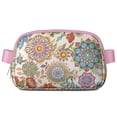 thumbnail image 1 of Women's Waterproof Waist Pack Adjustable Fanny Pack for Hiking Swimming Travel Stylish Crossbody Belt Bag for Outdoor Activities, 1 of 6