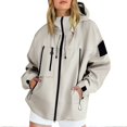 thumbnail image 1 of Women's Waterproof Windproof Outdoor Jacket Multi Pocket Functional Suit for Hiking and Daily Wear, 1 of 9