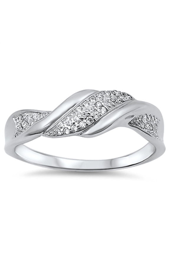 Bridal Set Halo Stackable Engagament Ring For Her Gift 1.9 Ct Diamond 14K White Gold Over