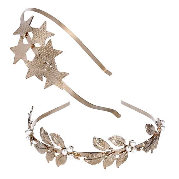 Women's Wedding Hair Tiara Headband,Christmas Festival Theme Party Costume Headbands
