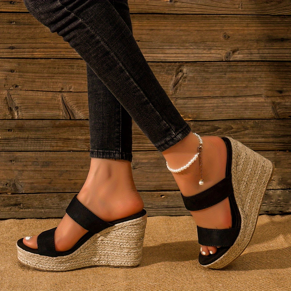 Espadrille sandals open toe new arrivals